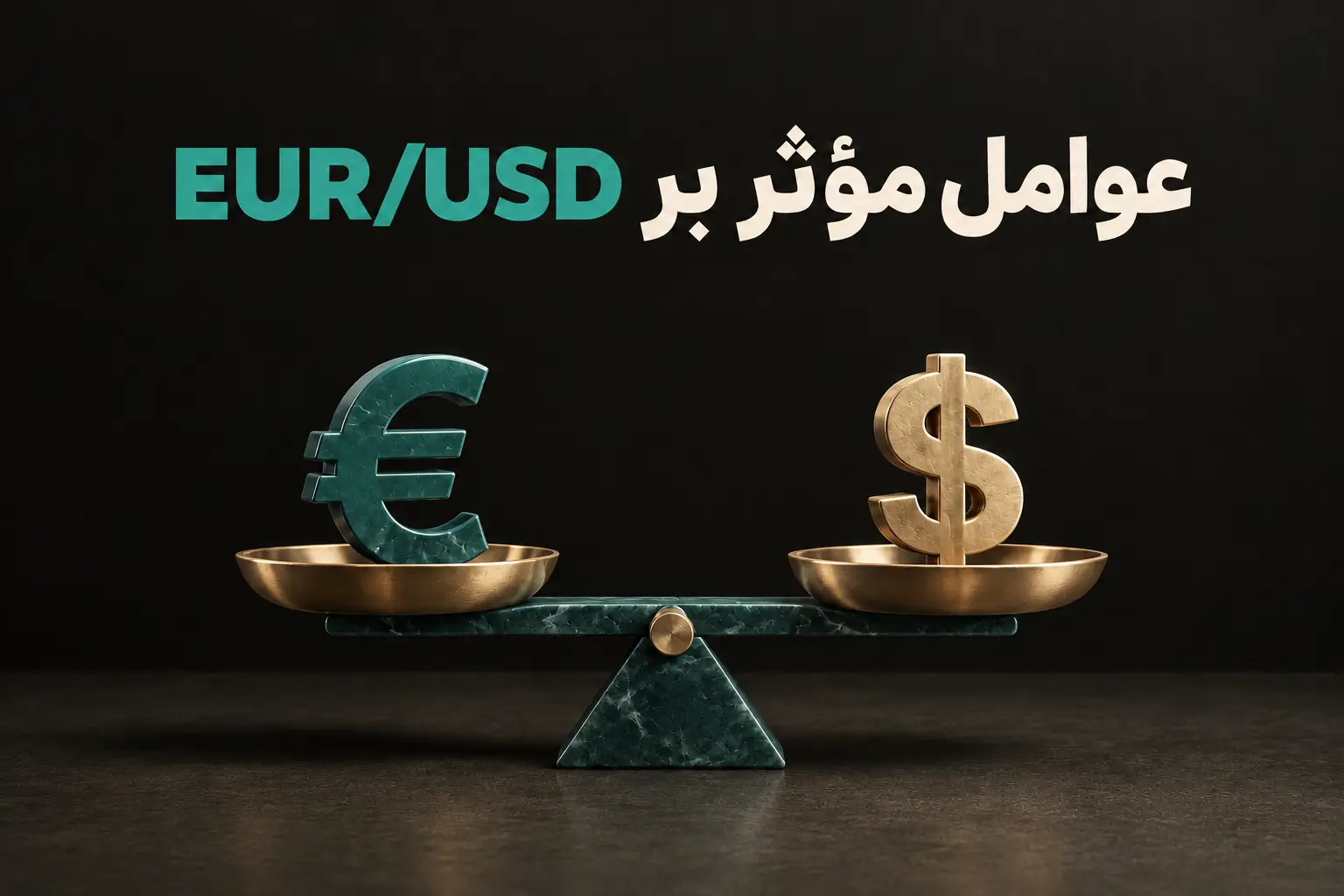 تصویر آموزشی عوامل مؤثر بر یورو دلار و تحلیل فاندامنتال EURUSD